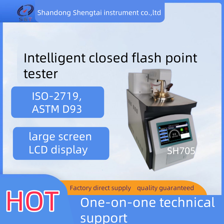 Quality SH705 Closed Mouth Automatic Flash Point Apparatus PT100 Platinum Resistance for sale