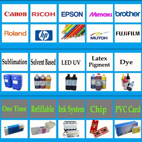 Water Based Dye Ink for HP Designjet T1100 T790 T610 Plotter