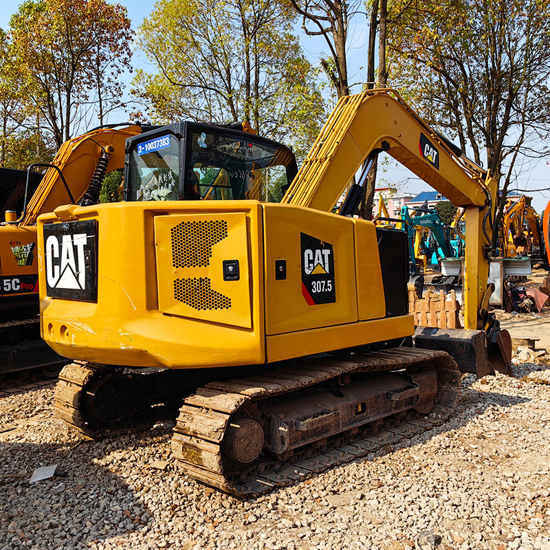 Carter 307.5 Used Caterpillar Excavator Repossessed Hydraulic Crawler 7.5ton