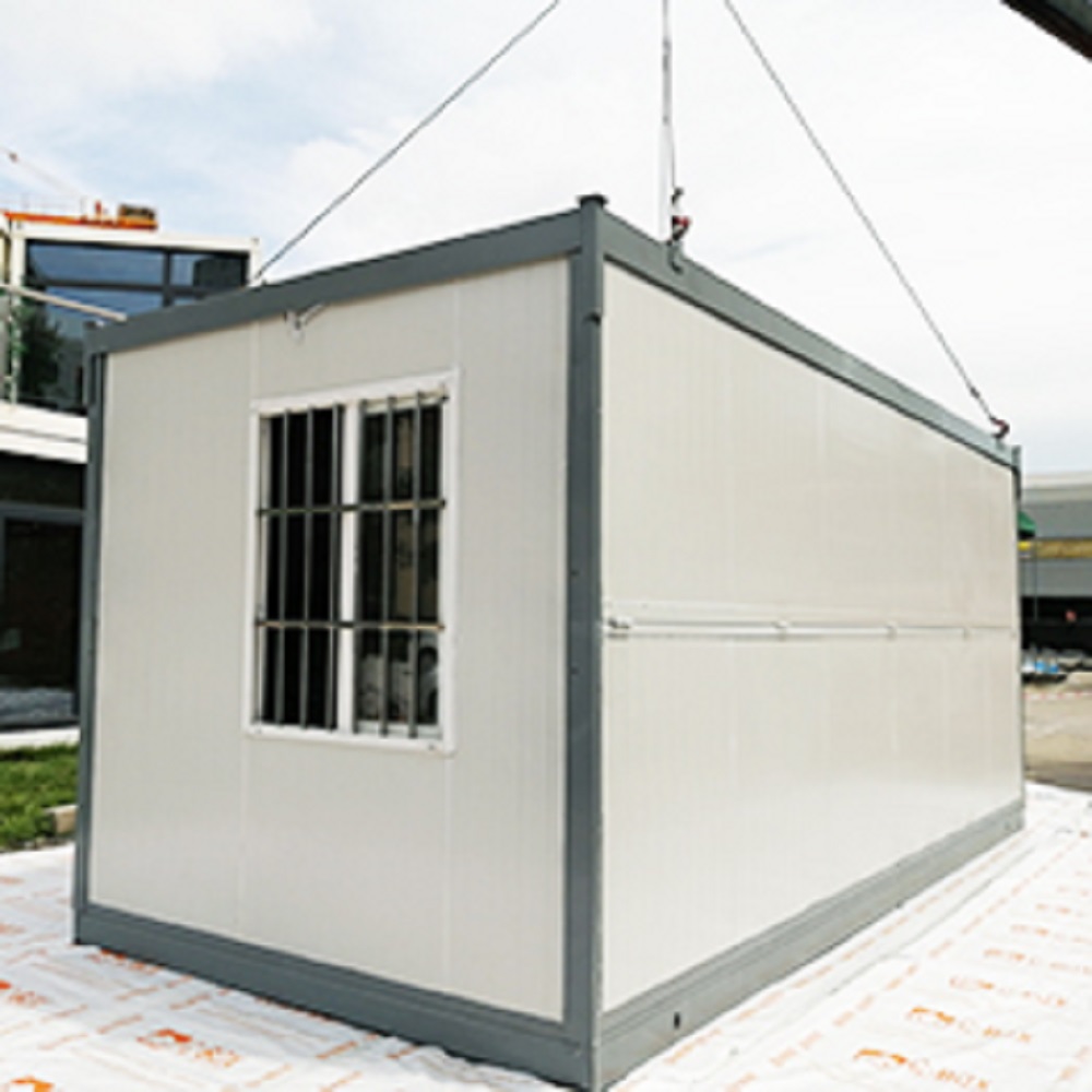 18mm MgO Board Floor Folding Container House With Bathroom And Kitchen Folded Modern Style