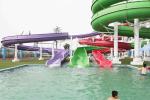 Large durable Custom Water Slides / playground water play equipment