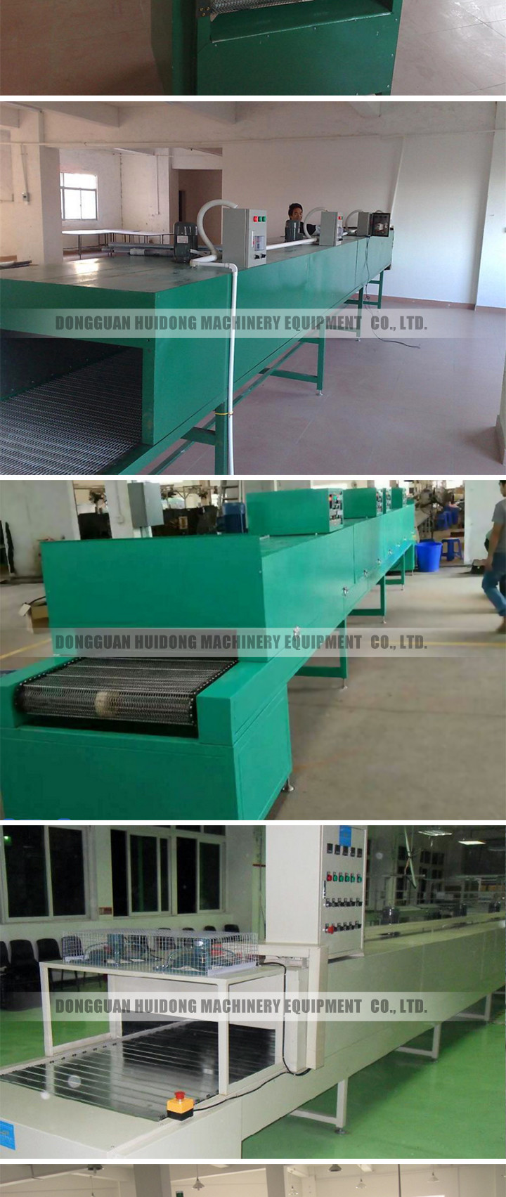 Stainless Steel Lineshaft Roller Conveyor For Industrial Drying Machine