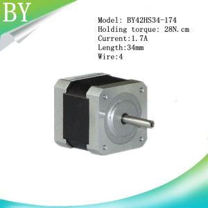 Quality NEMA17 28N.cm 1.7A 4wires stepping motor for sale