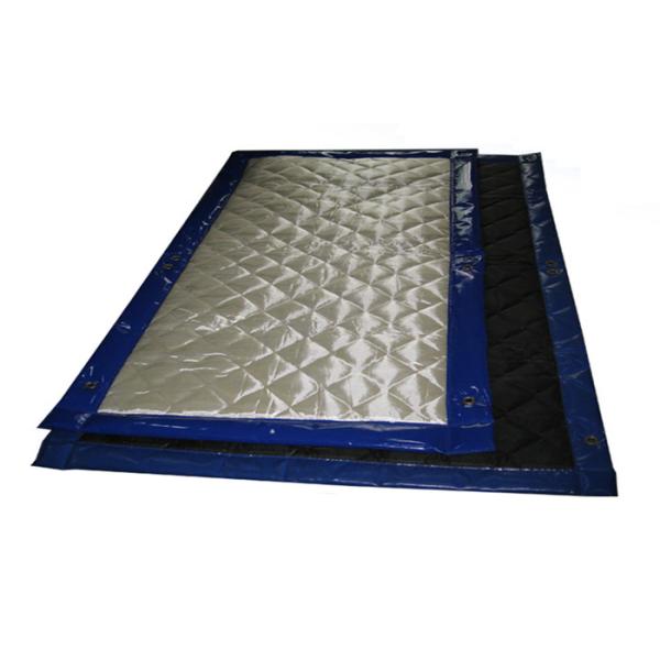 Portable Noise Barriers for Construction Chain Link Fence Panels
