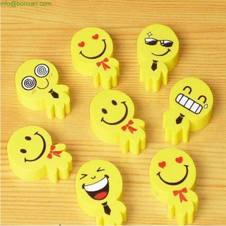 Quality Customized Printing TPR PVC Student's pencil eraser,kids eraser for sale