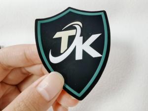 Quality High Density Heat Transfer Garment Labels Eco Friendly Silicone Material for sale
