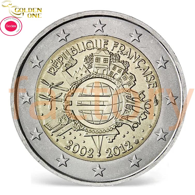 Soft Enamel Metal Challenge Coins Shiny Custom Die Casting 3D Blank Euro Souvenir