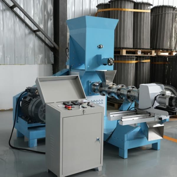 Wet Type Animal Floating Feed Extruder Machine Flower Shapes