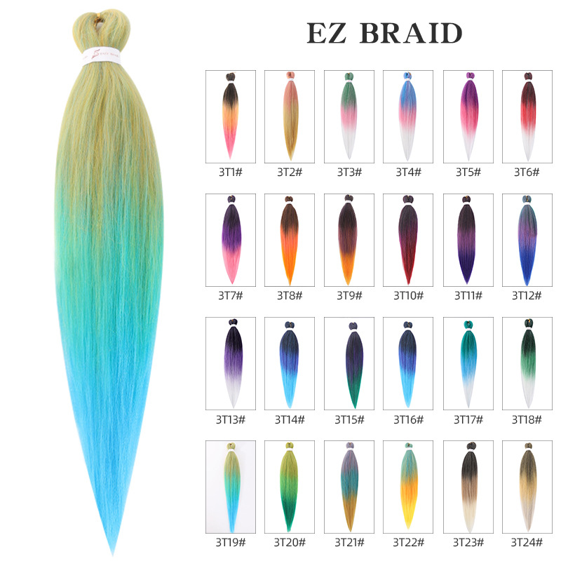 Synthetic Tinsel Glowing Jumbo Braiding Hair Vendors For OEM ODM In Over c