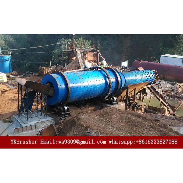 Quality aggregate washing equipment ,Trommel Scrubber Washer for sale