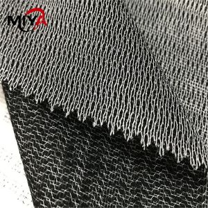 Quality Weft Inserted Polyester PA Coating Woven Fusing Interlining for sale