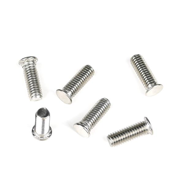 Customized Support 304 Stainless Steel Self Lock Clinching Stud Screw with Flush Head