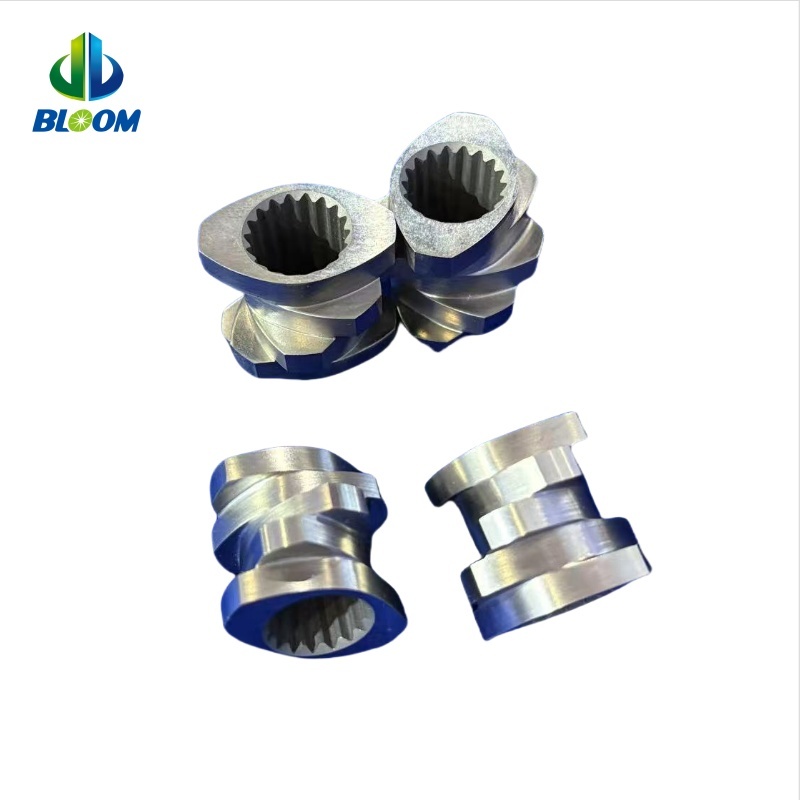 Quality ZSK Twin Extruder Parts Screw Elements For Lithium Battery Slurry Production for sale