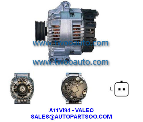 436366 A13VI191 A13VI281 - VALEO Alternator 12V 95A Alternadores