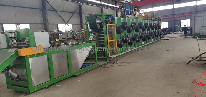 XPG800 Rubber Piece Batch Off Cooler Batch Off Cooling Machine 1400mm Hanging Height
