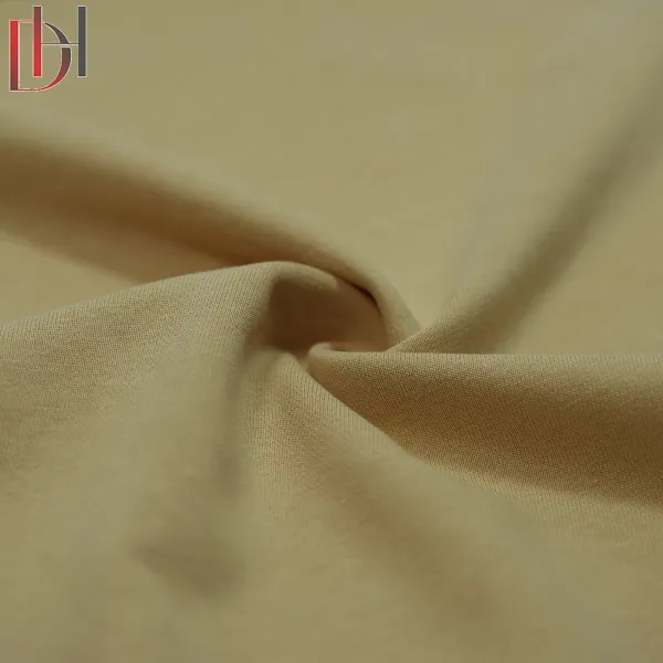 Knitted Medium Weight Durable Fashionable Versatile Winter Cotton Polyester Hooded Fabric Manufacture