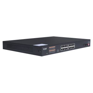China Rack Mount Power Over Ethernet Switch , Industrial PoE Ethernet Switch on sale