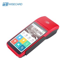 Quality Fingerprint 4G Android POS Terminal , Handheld Android POS Device for sale