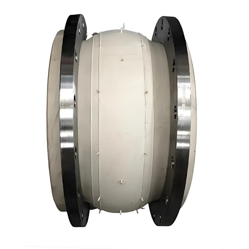 Food Grade Silicone Rubber Expansion Joint with Flange – Forged for Hygienic Applications