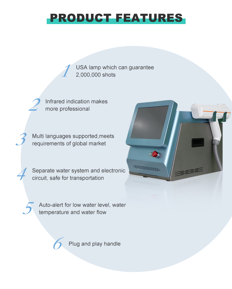 1-10HZ Frequency 10.4 Inch Touch Color Screen Laser Carbon Peel and Tattoo Removal Machine