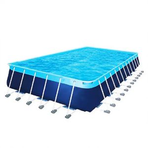 Quality Regular Shape Canvas Swimming Pool For Outdoor Pool Party Recreational Activities for sale