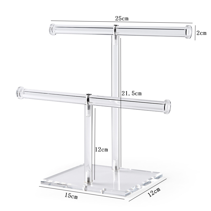 Multi Tier Counter Top Display Stand 25cm Bracelet Necklace Jewelry Display Stand