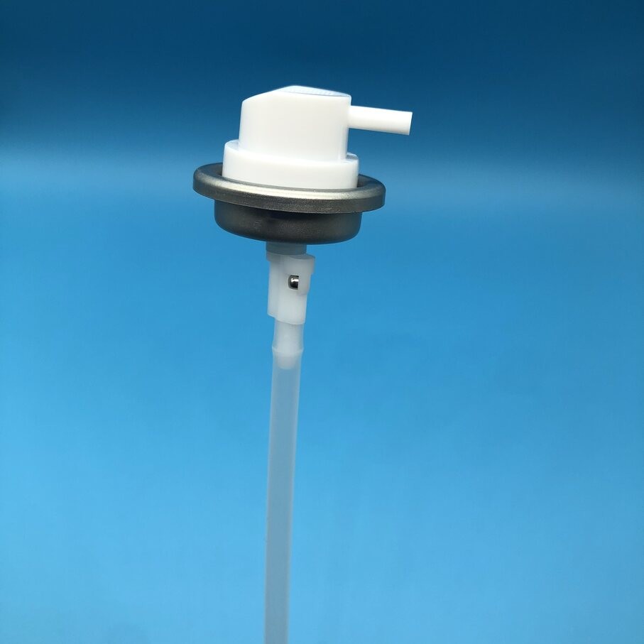 360 Degree Aerosol Valve With Actuator for Automotive Cleaning Multi Directional Spray Valve for Precision Detailing Applications