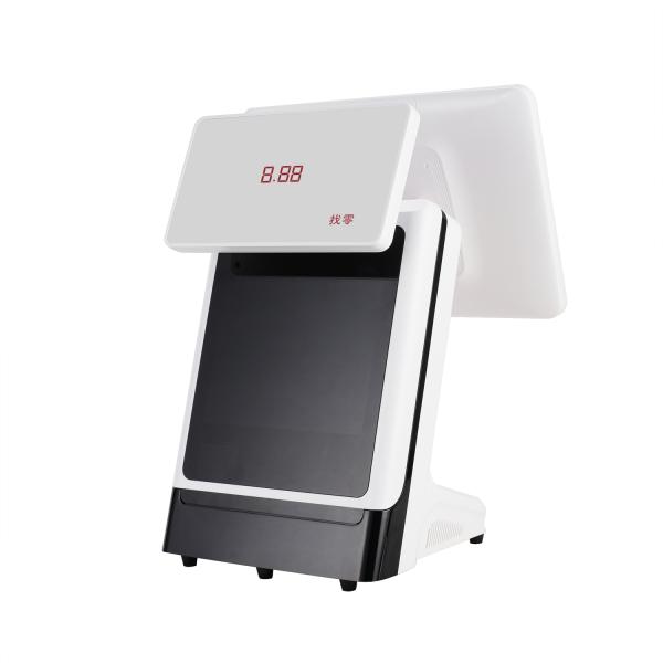 Corei3/i5 CPU Retail POS Systems with 15.6'' Main Screen and LED/VFD Customer Display