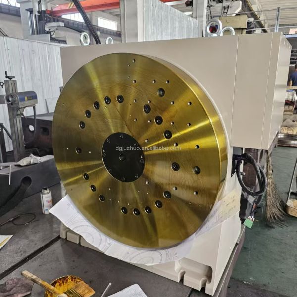Compact 4th Axis CNC Rotary Table Tailstock With Chuck Motor