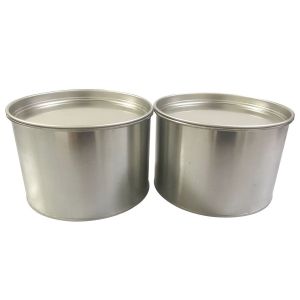 150ml Custom Tin Cans Offset Printing Small Round Tin Containers