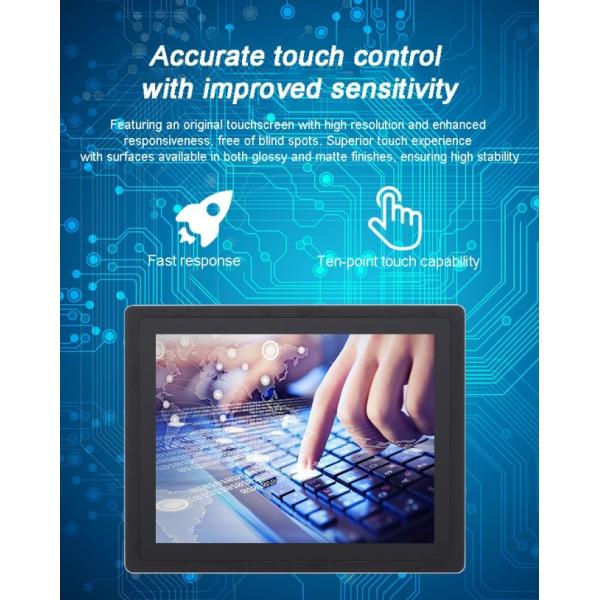 Fanless Waterproof 15 Inch Large Industrial Panel PCs Core 10th I5 All in One Pcs Embedded Multi-touch Panel Computer