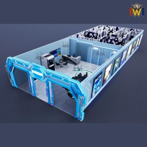 Facial Scanning Space Arcade VR Space Simulator Game Machine