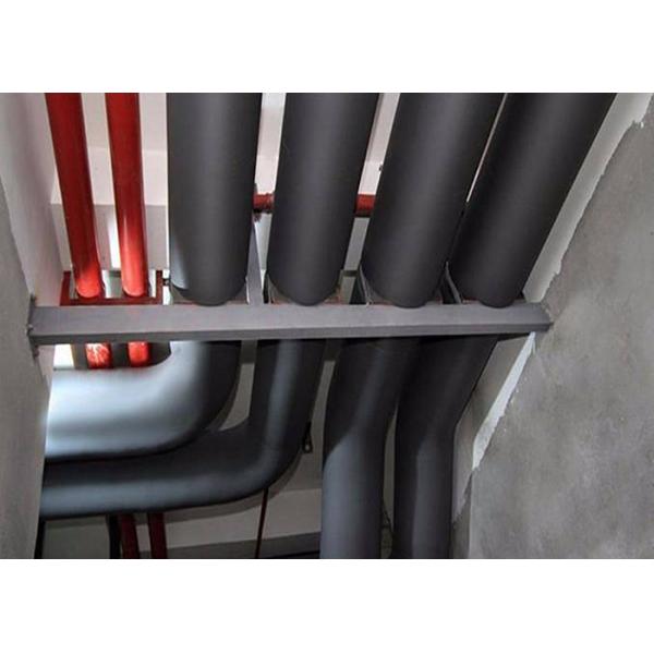 Multiscene Non Flammable Rubber Pipe Wrap , Moistureproof Insulated Rubber Hose