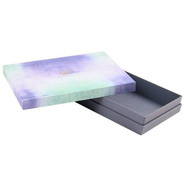Handmade Lid And Base Hot Foil Logo Paper Clothing Custom Shirt Boxes Packaging Rigid Cardboard