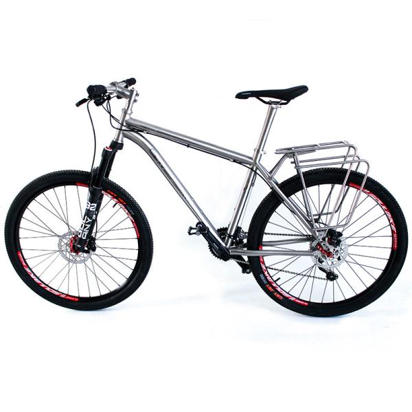 Ti3AL2.5V Titanium Bike Parts Rear Rack Bike Carrier Pannier For Luggage