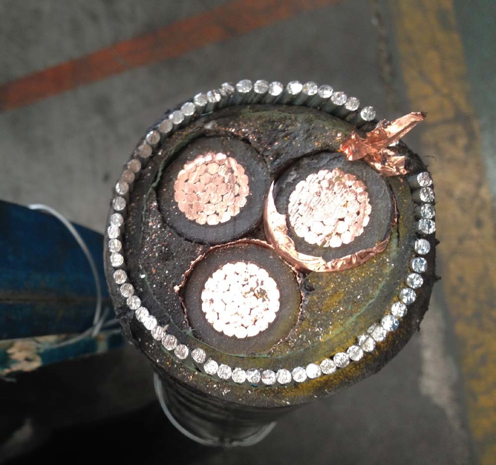 33kV Copper Conductor Material and PVC Jacket xlpe cable 800mm2