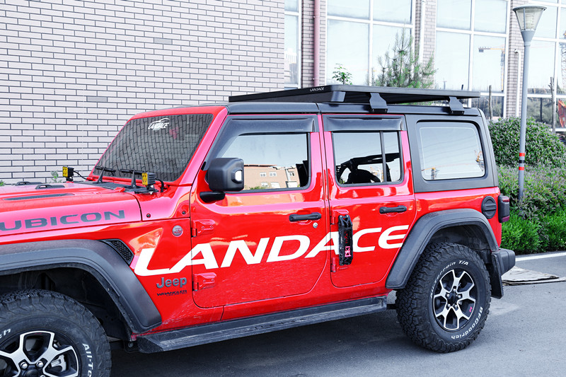 Offroad Racks Car Roof Rack Power Coating Finish Base Luggage Tray for Jeep Wrangler JK JL