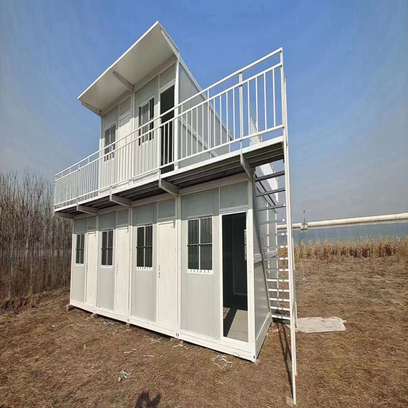 Detachable Container Prefabricated Flat Pack Houses for Luxury Storage Steel Shipping