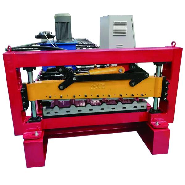 IBR Long Span Metal Roof Forming Machine Steel Profile Roll Forming Machine