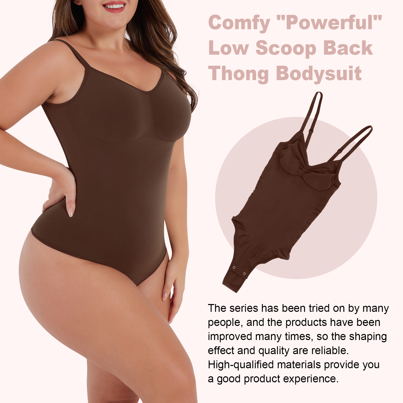 5XL HEXIN 2023 Shapers Slimming Tummy Control Seamless One Piece Shapewear Bodysuit for Women