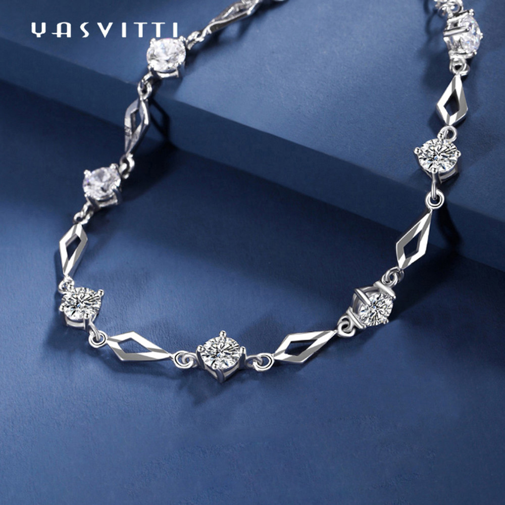 19.5cm 5 Gram Silver Slider Bracelet Love Heart Bracelet Gold ODM