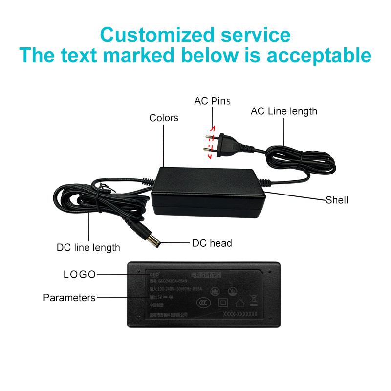 48W 1.6A 30V DC Desktop Power Adapter Electronic Laptop Power Supply