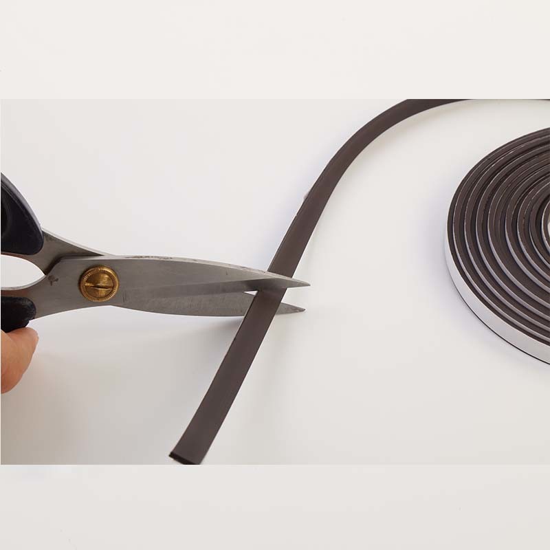 Moto Magnet Flexible Magnetic Strip Rubber Tape With Self Adhesive