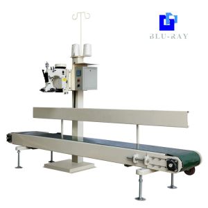 Belt Feeding 10-50kg bag sludge compost soil packing machine