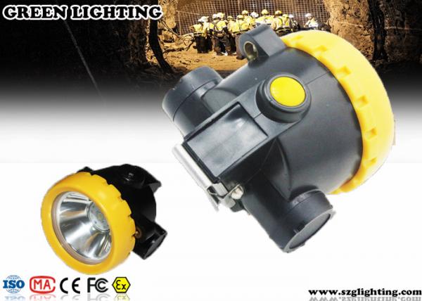 Buy IP67 Explosion - Proof Rechargeable Miners Headlamp Cordless Type 0.74W Power at wholesale prices