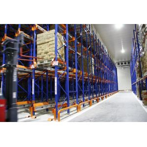 Quality High-Density Radio Shuttle Racking system + Pallet Runner + forklift for sale