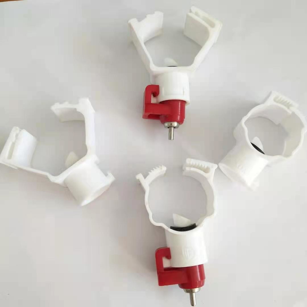 Bird Water Clip Type Nipple Drippers For Chicken Breeding Equipment