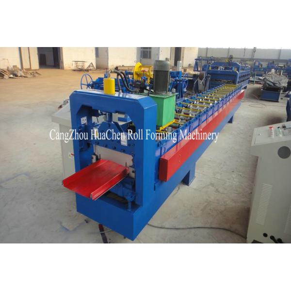 Self Joint Roofing Sheet Roll Forming Machine 3 phases For 380 Voltage