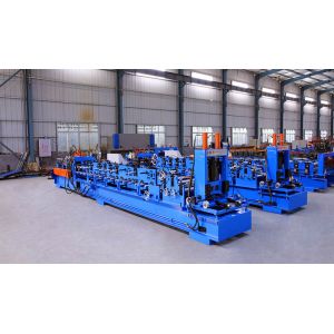 Quality Cr12MoV Cutter Thickness 2.5mm C Purlin Forming Machine for sale