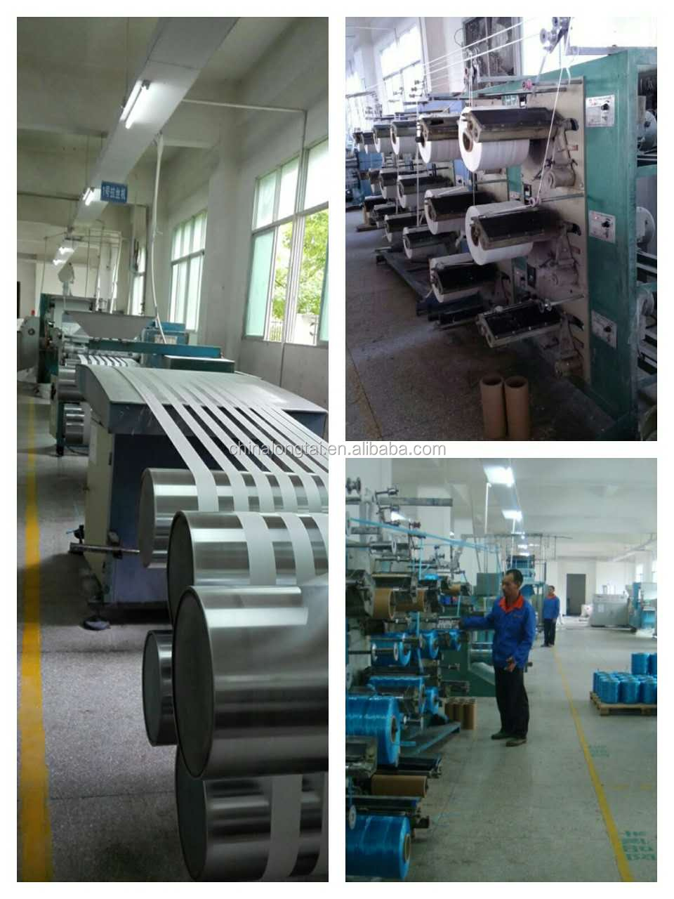 300D-3000D High Tenacity PP Filament Yarn 4 Spools/Carton